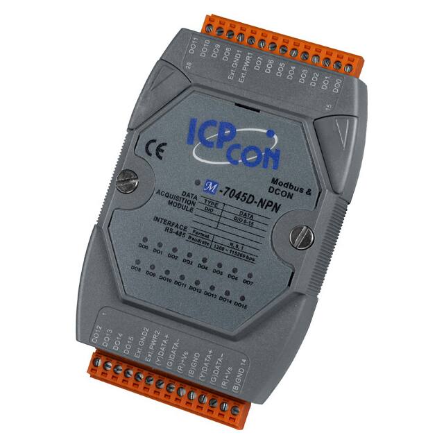 M-7045D-NPN ICP DAS USA INC Contrôleurs - Modules PLC